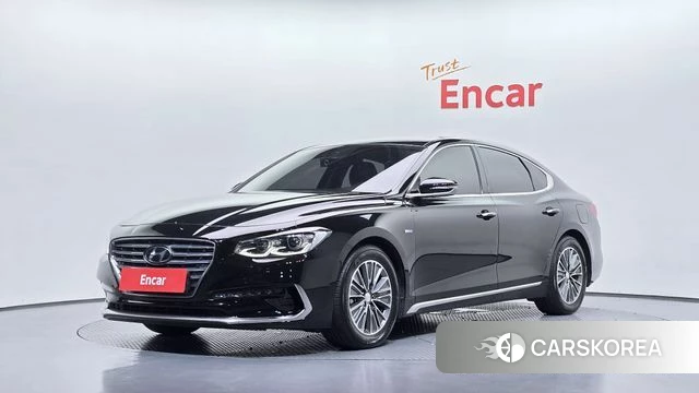 Hyundai Grandeur IG Hybrid 2019 Черный из Кореи