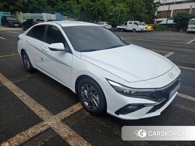 Hyundai The New Avante (CN7) 2025 Белый из Кореи