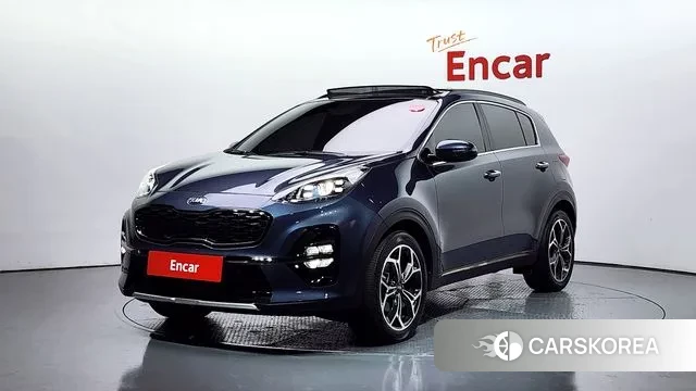 Kia Sportage The Bold 2018 Синий из Кореи