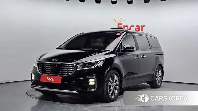 Kia The New Carnival 2019 Черный из Кореи