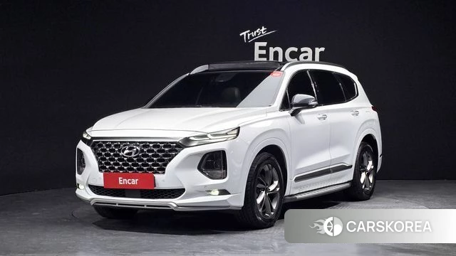 Hyundai Santa Fe TM 2018 Белый из Кореи