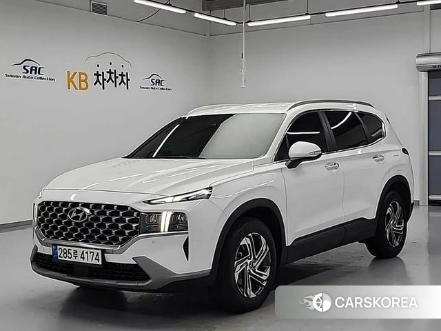 Hyundai The New Santa Fe 2022 Белый из Кореи