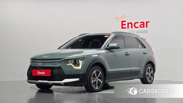 Kia Di Ol Nu Niro 2022 Зеленый из Кореи