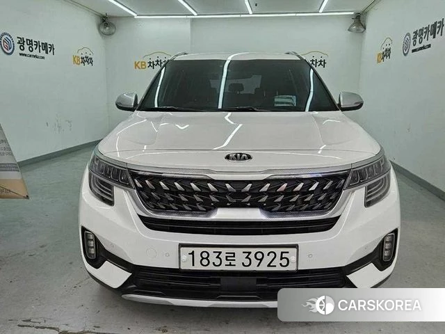 Kia Seltos 2021 Жемчужный цвет из Кореи