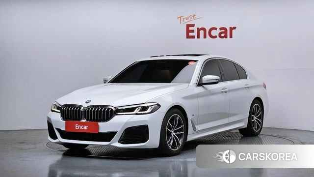 BMW 5 Series (G30) 2023 Белый из Кореи