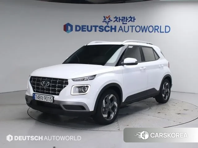 Hyundai Venue 2023 Белый из Кореи