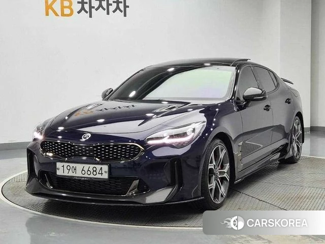 Kia Stinger 2019 Синий из Кореи
