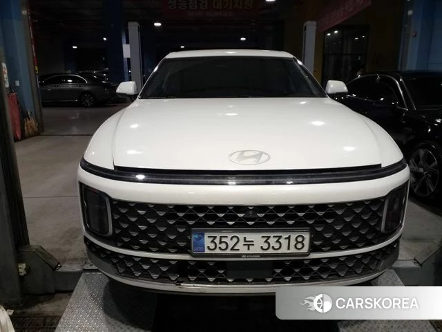 Hyundai Grandeur (GN7) 2023 Белый из Кореи