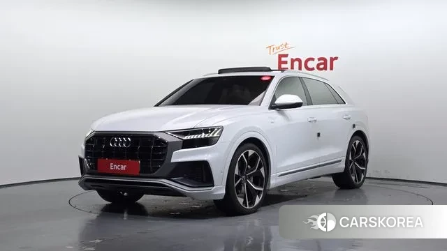 Audi Q8 (4M) 2021 Белый из Кореи