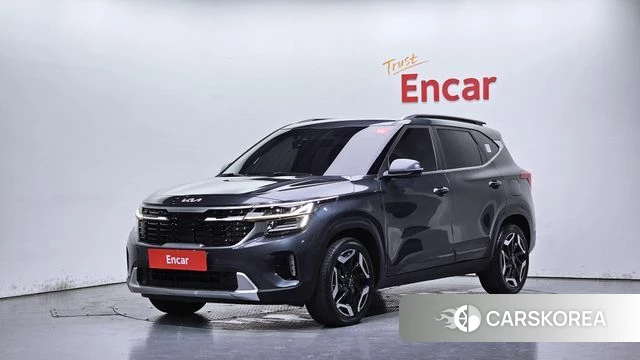 Kia The New Seltos 2023 Серый из Кореи