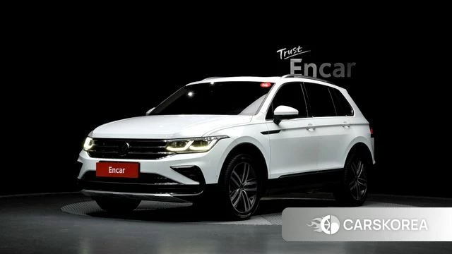 Volkswagen Tiguan second Generation 2022 Белый из Кореи