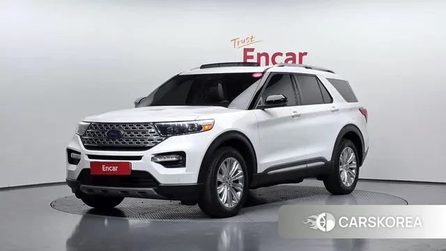 Ford Explorer 6th Generation 2023 Белый из Кореи