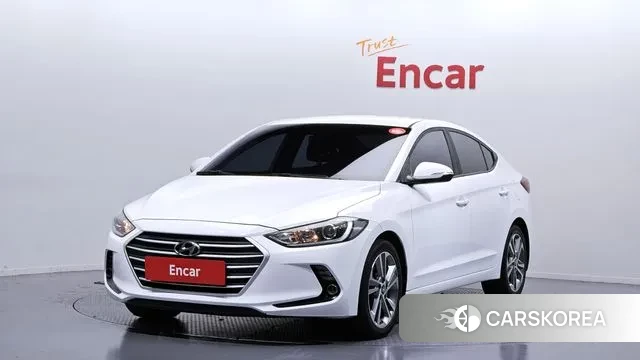 Hyundai Avante AD 2018 Белый из Кореи