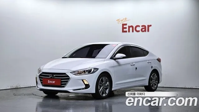Hyundai Avante AD 2018 Белый из Кореи