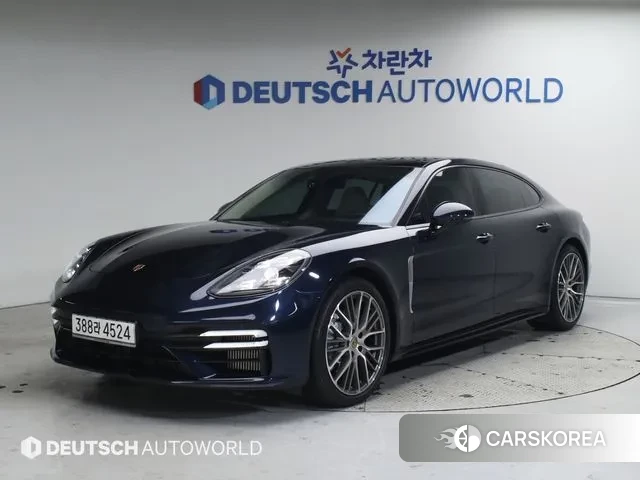 Porsche Panamera (971) 2021 Синий из Кореи