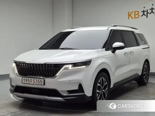 Kia Carnival 4th generation 2022 Белый из Кореи