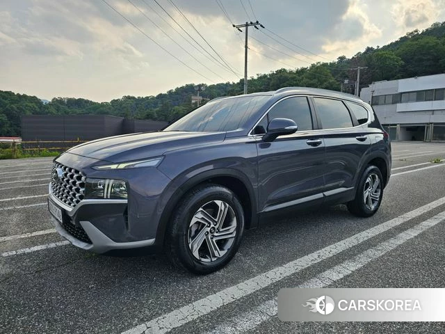 Hyundai The New Santa Fe 2021 Серый из Кореи