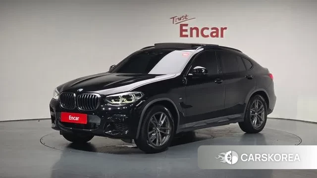 BMW X4 (G02) 2020 Черный из Кореи