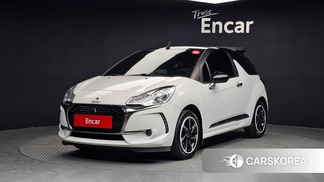 Citroen / DS DS3 Cabrio 2018 Белый из Кореи