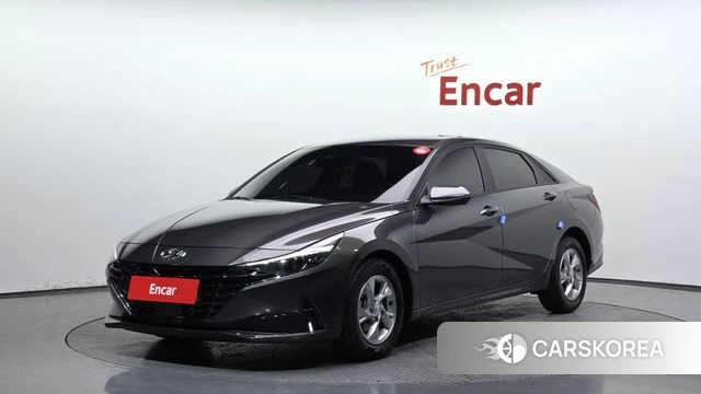 Hyundai Avante (CN7) 2021 Серый из Кореи