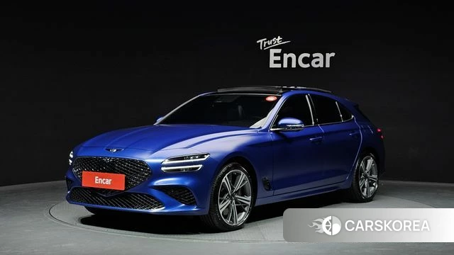 Genesis The New G70 Shooting Brake 2025 Синий из Кореи