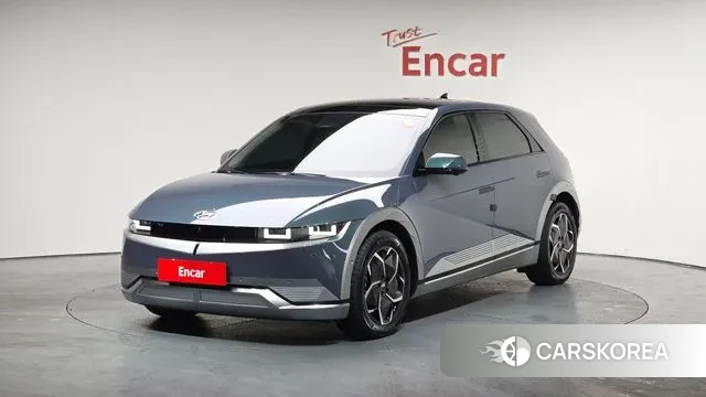 Hyundai Ionic 5 2023 Синий нефрит из Кореи