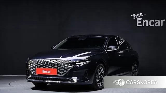Hyundai The New Grandeur IG Hybrid 2021 Синий из Кореи