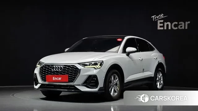 Audi Q3 (F3) 2020 Белый из Кореи