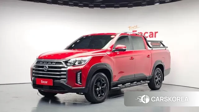 Ssangyong The New Rexton Sports Cannes 2021 Красный из Кореи