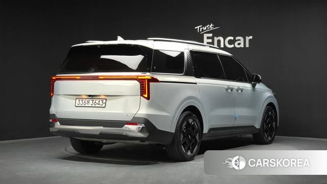 Kia The New Carnival 4th Generation 2024 Серебристо-серый из Кореи