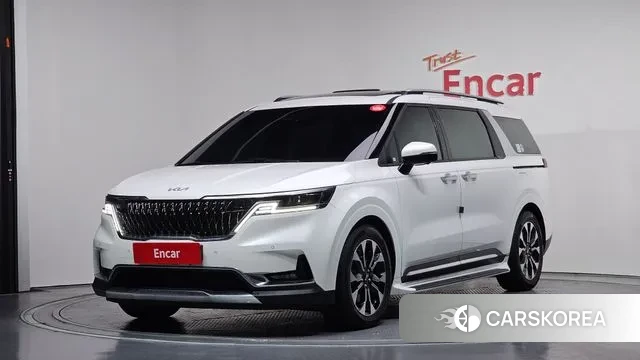 Kia Carnival 4th generation 2021 Белый из Кореи