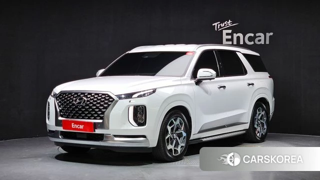 Hyundai Palisade 2021 Белый из Кореи