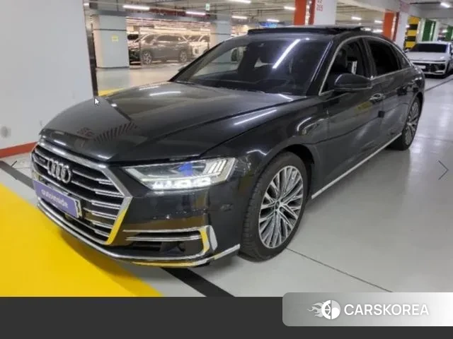 Audi A8 (D5) 2021 Черный из Кореи
