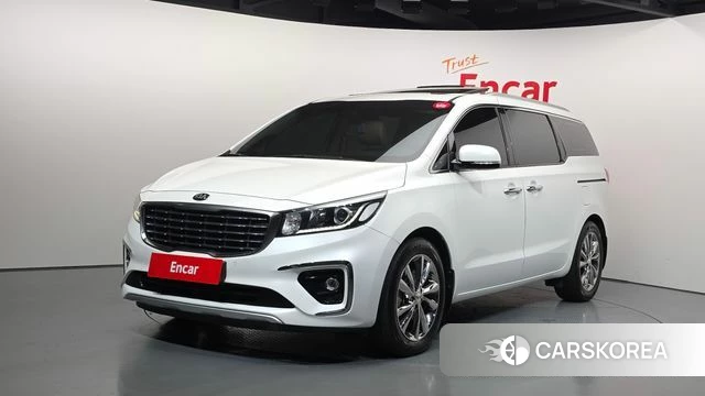Kia The New Carnival 2020 Белый из Кореи