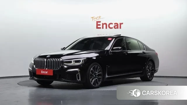 BMW 7 Series (G11) 2020 Черный из Кореи