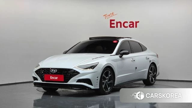 Hyundai Sonata (DN8) 2021 Белый из Кореи
