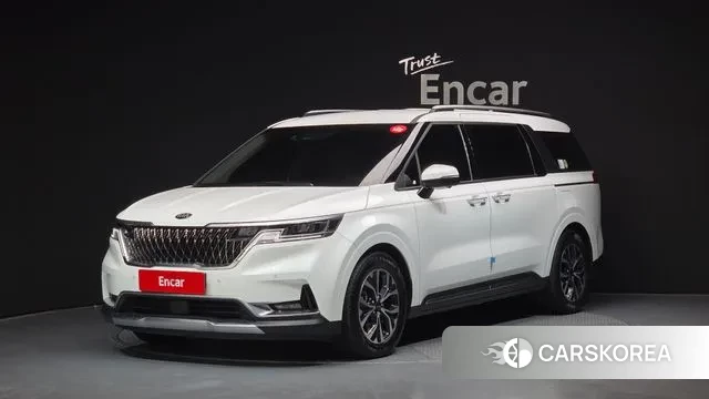 Kia Carnival 4th generation 2021 Белый из Кореи