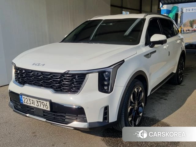 Kia The New Sorento 4th Generation 2023 Белый из Кореи