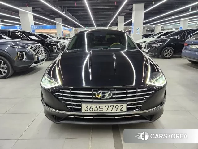 Hyundai Sonata Hybrid (DN8) 2021 Черный из Кореи