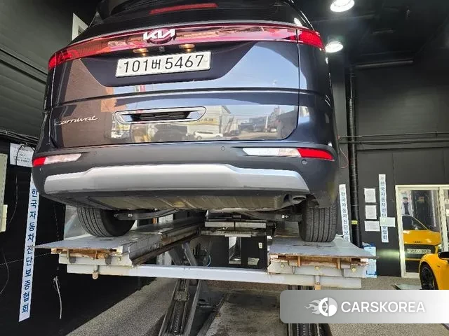 Kia Carnival 4th generation 2021 Серый из Кореи