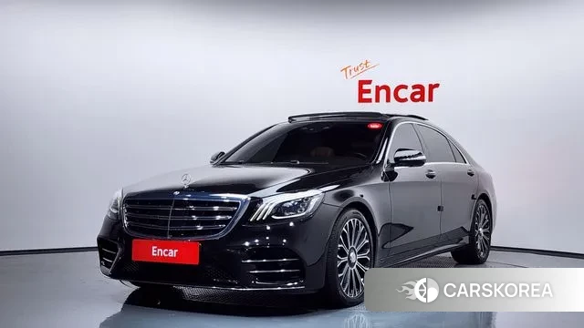 Mercedes-Benz S-Class W222 2018 Черный из Кореи