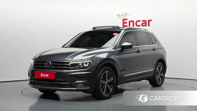 Volkswagen Tiguan second Generation 2020 Серый из Кореи