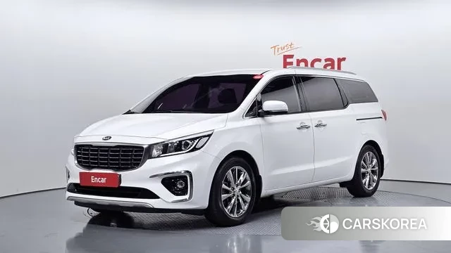 Kia The New Carnival 2020 Белый из Кореи