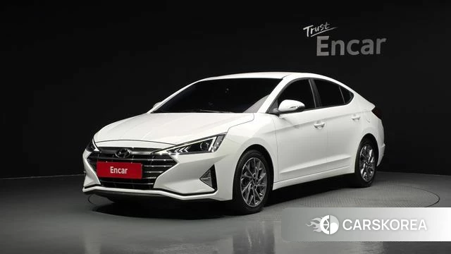 Hyundai The New Avante AD 2019 Белый из Кореи