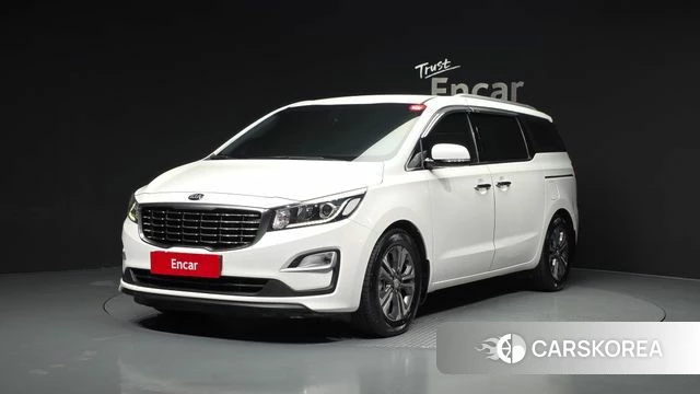 Kia The New Carnival 2020 Белый из Кореи