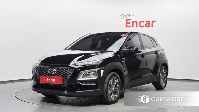 Hyundai Kona Hybrid 2019 Черный из Кореи