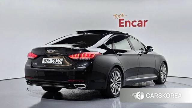 Genesis G80 2018 Черный из Кореи