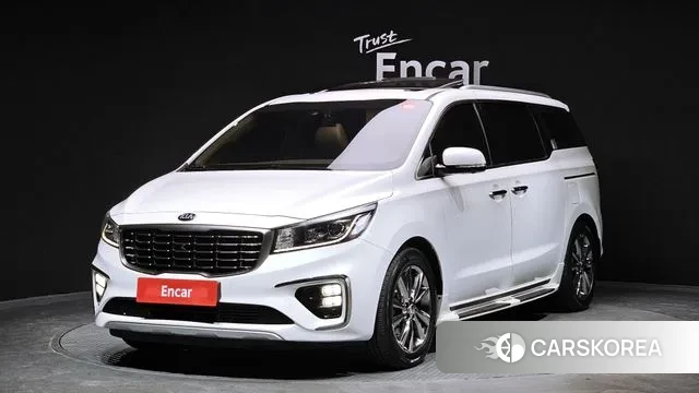 Kia The New Carnival 2018 Белый из Кореи