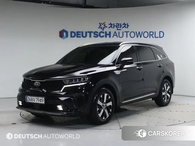 Kia Sorento 4th Generation 2021 Черный из Кореи