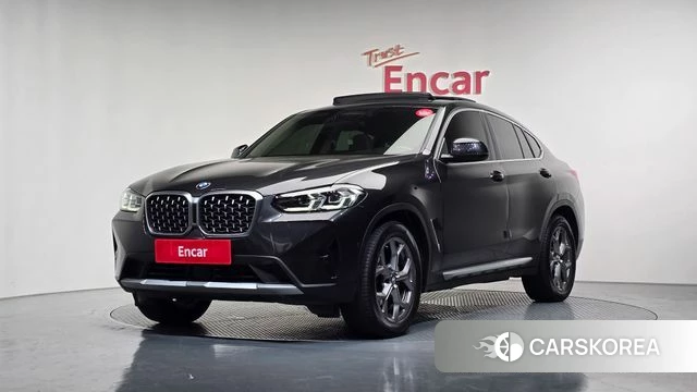 BMW X4 (G02) 2022 Серый из Кореи
